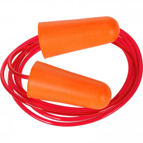 Tapones de espuma de PU, con cordel (200 pares) (per 200 pcs) EP08