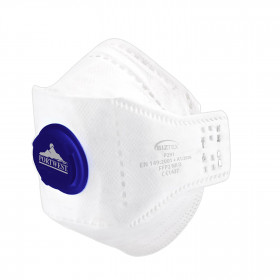 Mascarilla EAGLE Dolomita plegada plana con válvula FFP2 (pack 10) (per 10 pcs) P291