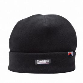 Gorro de forro polar con aislamiento Insulatex HA10 en negro. Incluye enlace al producto.