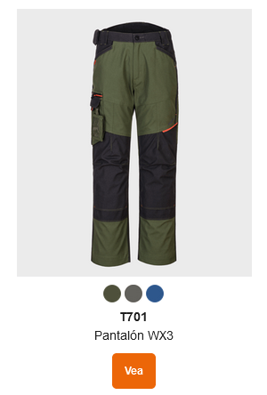 Pantalón de trabajo verde oliva T701