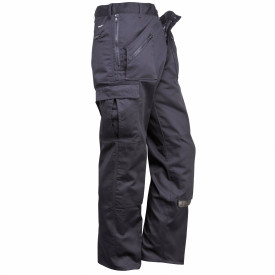 Pantal&oacute;n Action Portwest S887 en negro. Hay un enlace a la p&aacute;gina del art&iacute;culo.