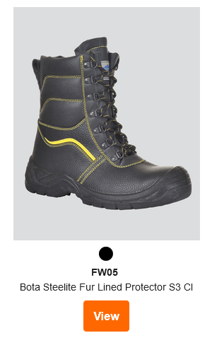 Bota de seguridad con forro de piel Steelite FW05 de Portwest