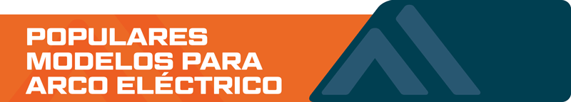 Gráfico que dice "Modelos populares de arco eléctrico".