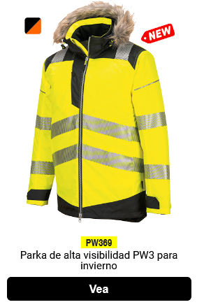 Enlace a la parka de invierno con protección de advertencia PW3 PW369.