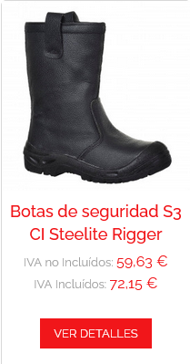 BOTAS DE SEGURIDAD S3 CI STEELITE RIGGER